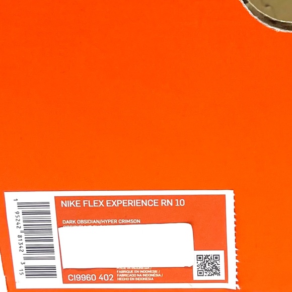💖MEGA SALE💖NIKE FLEX EXPERIENCE RN 10 Obsidian Blue CI9960 402 Canvas Men's - Picture 10 of 10